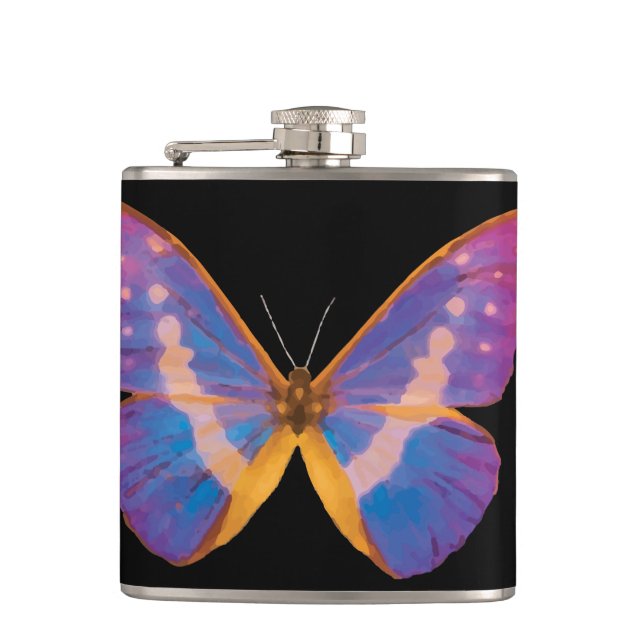 Cantil Borboleta Exótica Aquarela (Frente)