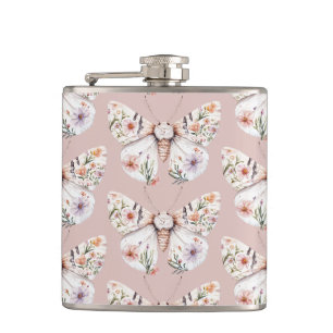 Cantil Borboleta Floral Boho Wildflower