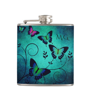 Cantil Borboletas de joias do ornamentado