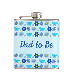 Cantil Borboletas e flores do menino azul personalizadas