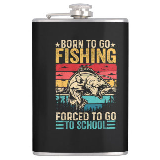 Cantil Born to Go Fishing Forced School Funny