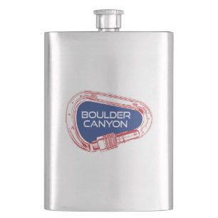 Cantil Boulder Canyon Colorado Subindo Carabiner