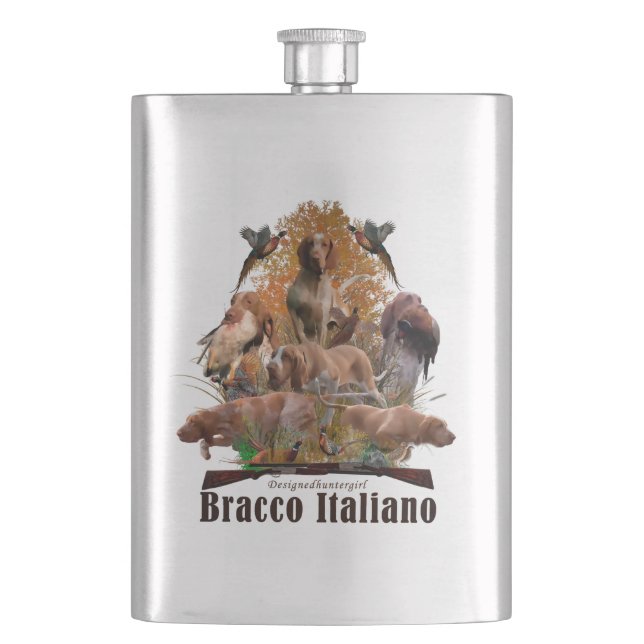Cantil Bracco Italiano Flask (Frente)