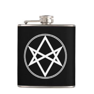 Cantil Branco Unicursal do Hexagram de Falln