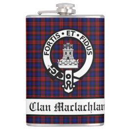 Cantil Brasão do Clã Maclachlan e Tartan Personalizáveis