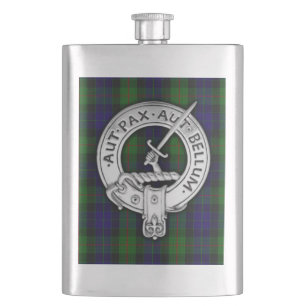 Cantil Brasão e Tartan do Clã Gunn