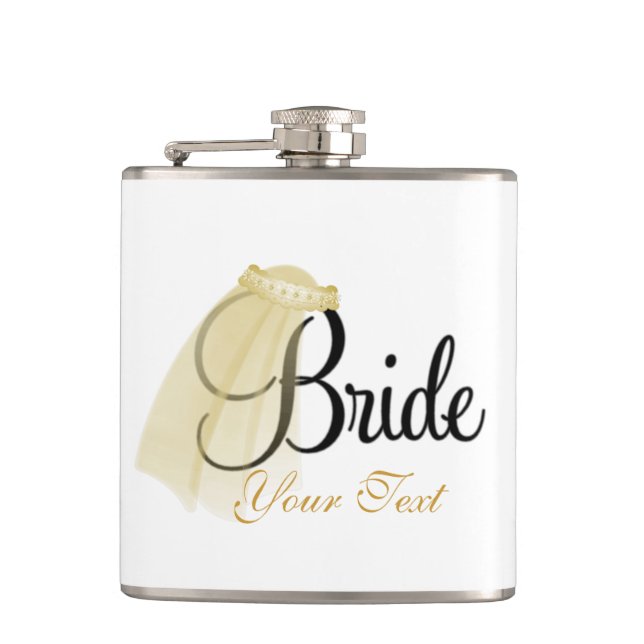 Cantil Bride Flask, 6 oz. (Frente)