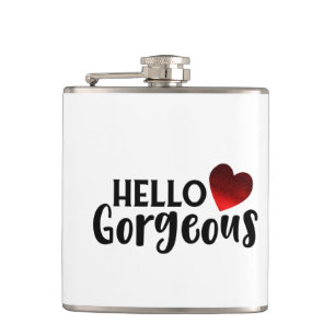 Cantil Bride Flask, 6 oz. Frasco de anca