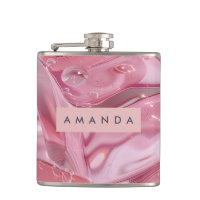 Brilho Cor-de-Rosa Glossy Gelo Personalizado com B