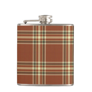 Cantil Brown Tartan Vinyl Wrapped