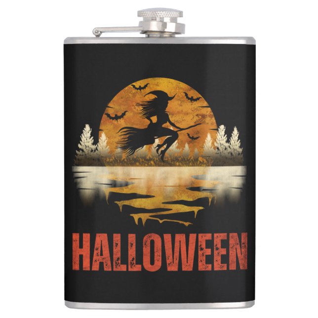 CANTIL BRUXA DA NOITE DE HALLOWEEN (Frente)