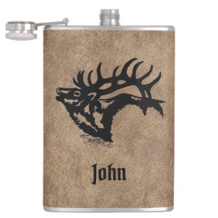 Cantil Bull Elk Flask