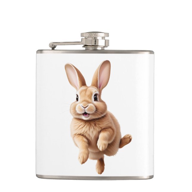Cantil Bunny Happy Brincando No Coelho Do Ar (Frente)