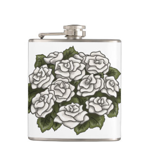 Cantil Buquê Rosa Branco