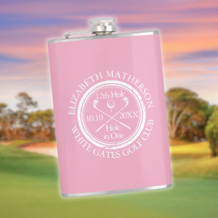 Cantil Buraco de Golfe Personalizado num Rosa Feminino