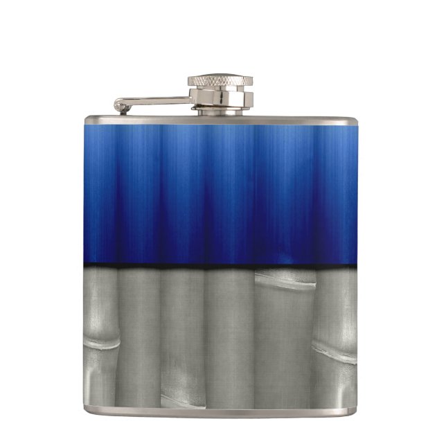 Cantil Buraco metálico de aço bambu (Frente)