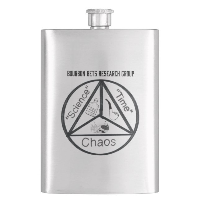 Cantil Burbon Bets Research Group Flask (Frente)