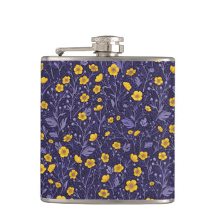 Cantil Buttercups, amarelo e violeta