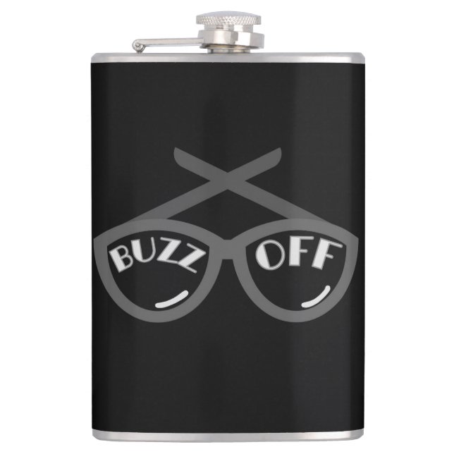 Cantil Buzz Off - Camisa-T feminina dos anos 40 (Frente)