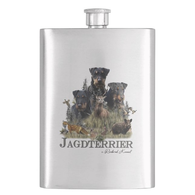 Cantil Caça alemã Terrier (Jagdterrier) (Frente)