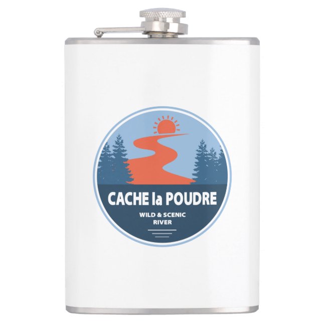 Cantil Cache la Poudre Wild E Scenic River (Frente)