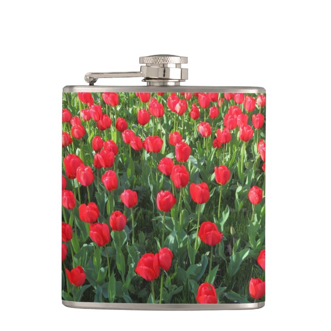 Cantil Cama de Tulipas Vermelhas 01 (Frente)