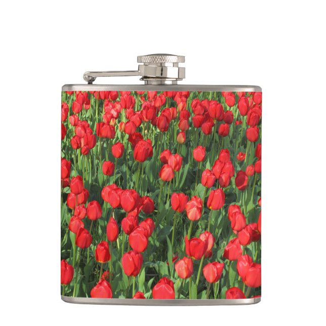 Cantil Cama de Tulipas Vermelhas 02 (Frente)