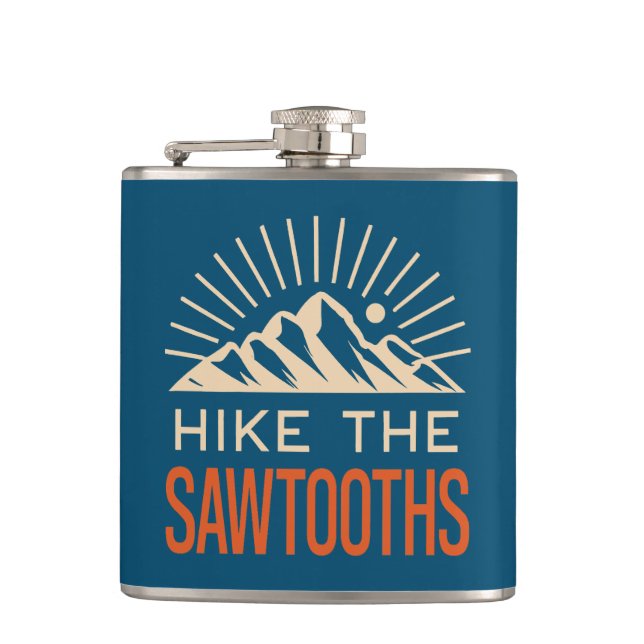 Cantil Caminhe pelos Sawtooths Idaho Sunburst (Frente)