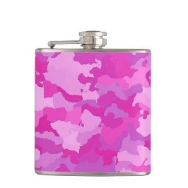 Cantil Camo cor-de-rosa e roxo