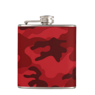 Cantil Camo vermelho escuro profundo, camuflagem
