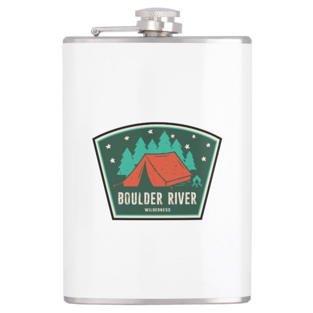 Cantil Camping de Boulder River (Frente)
