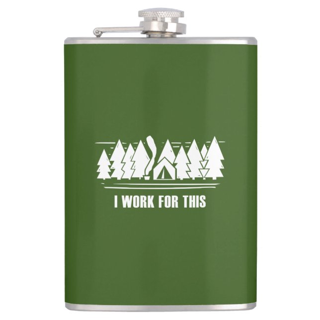 Cantil Camping, Eu Trabalho Para Isso (Frente)