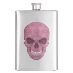 Cantil Camuflagem Rosa - Fláscara do crânio