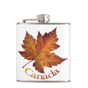 Cantil Canadá Souvenir Flask Autumn Canada Beard Flask