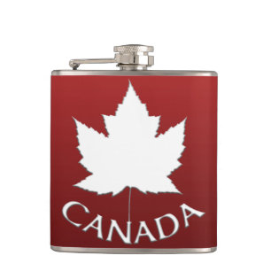 Cantil Canadá Souvenir Flask Canada Flag Drink Flask Gift