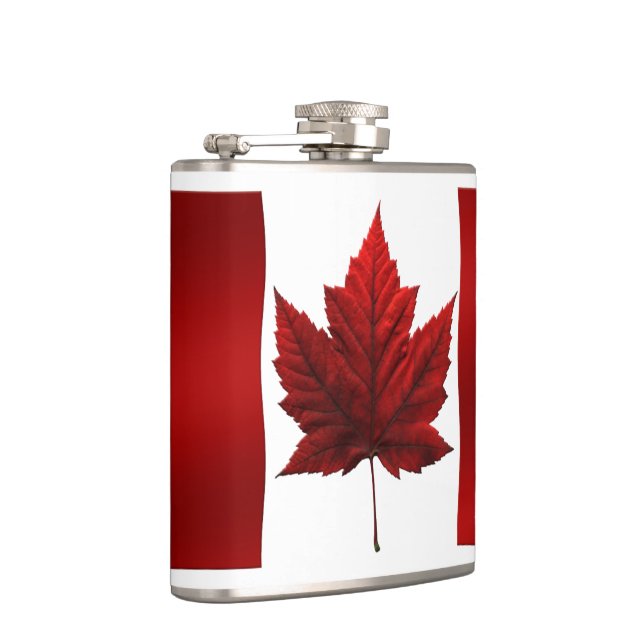 Cantil Canadá Souvenir Flask Canada Flag Flask (Direita)