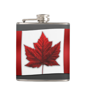 Cantil Canadá Souvenir Flask Canada Flag Flask