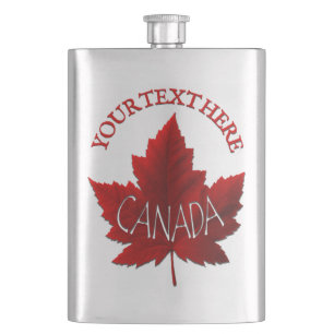 Cantil Canadá Souvenir Flask Custom Canada Beask