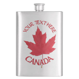 Cantil Canadá Souvenir Flask Custom Canada Beask