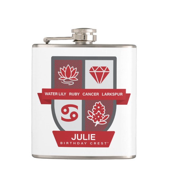 Cantil Cancer Birthday Crest™ for July 1-22 (Frente)