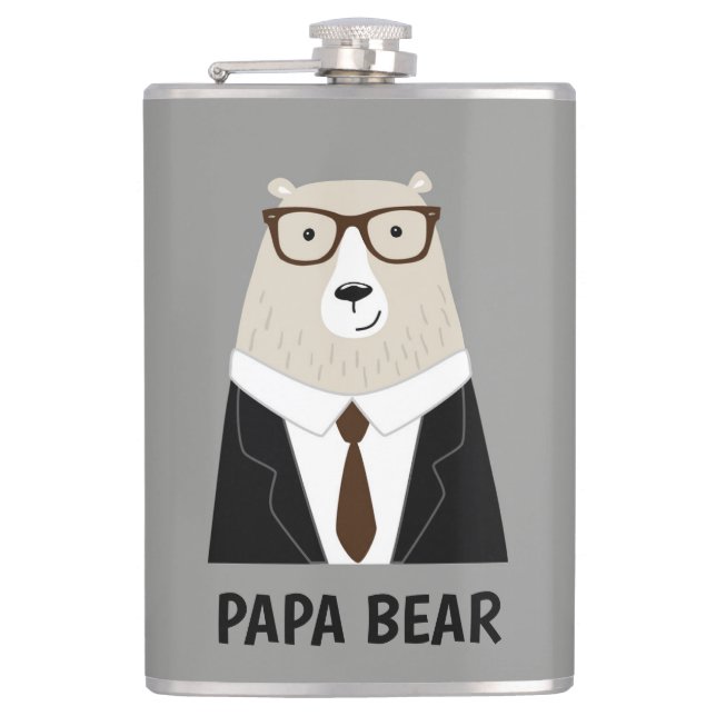 Cantil Caneca Especial Dia dos Pais Urso Papa Fofo (Frente)