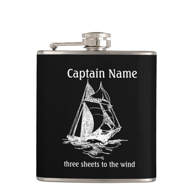 Cantil Capa Personalizada do Capitão do Navio de Navegaçã (Frente)