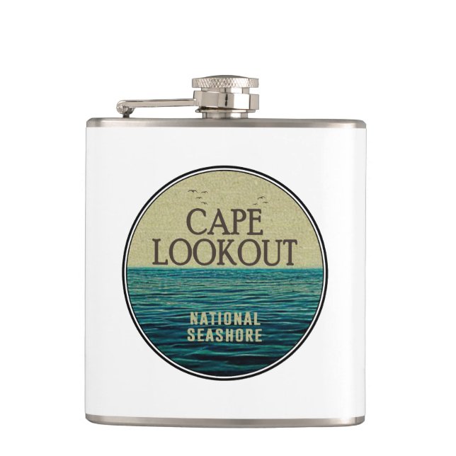 Cantil Cape Lookout National Seashore Aves Marinhas (Frente)