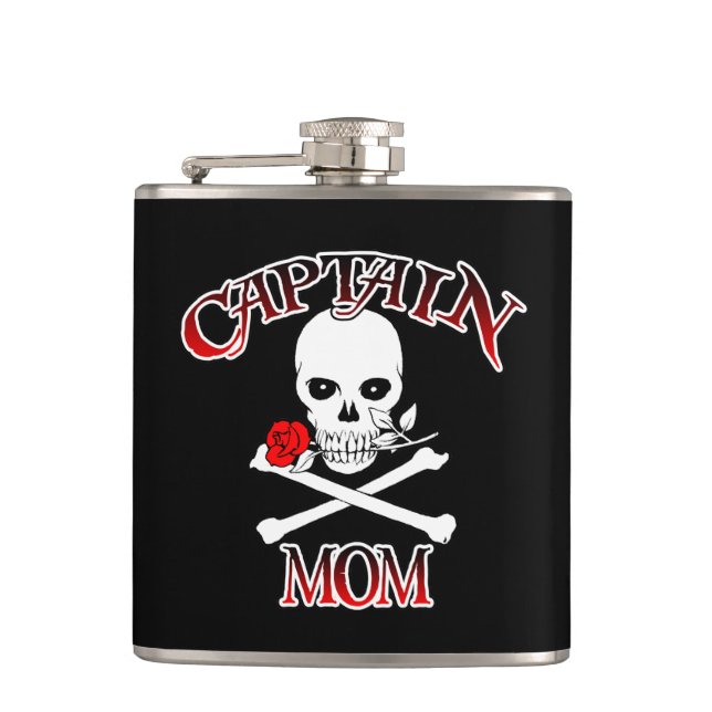 Cantil Capitão Mãe Flask (Frente)