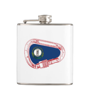 Cantil Carabineiro de subida da bandeira do Kentucky