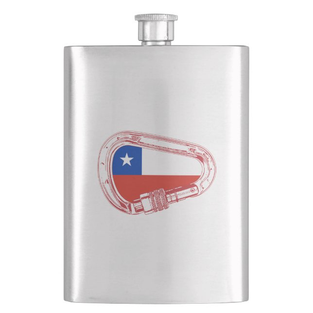 Cantil Carabineiro de subida de bandeira do Chile (Frente)