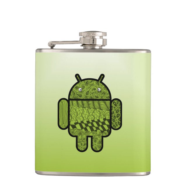 Cantil Caractere Paisley para o robô Android™ (Frente)