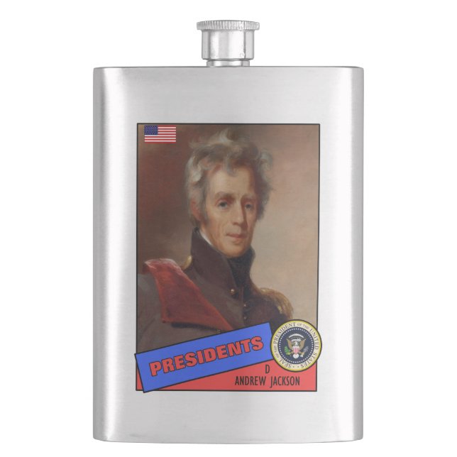 Cantil Cartão de beisebol de Andrew Jackson (Frente)