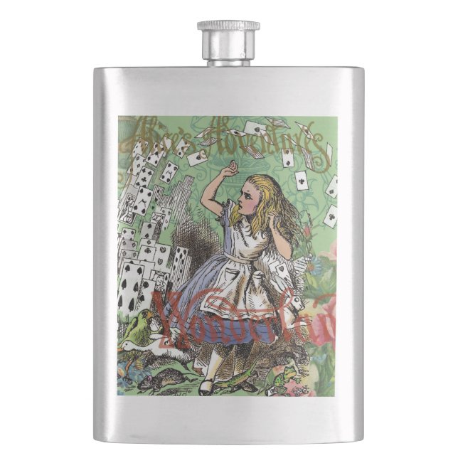 Cantil cartas de aventura de alice no país das maravilhas (Frente)