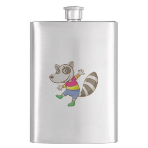 Cantil Cartoon Raccoon